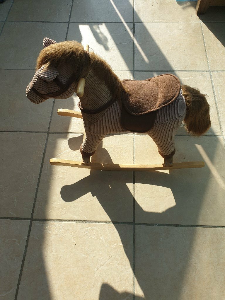 chad valley dobbin rocking horse